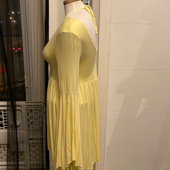 Free People Camilla Dress: XS, Butter Yellow - Picture 3 of 9